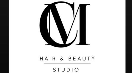 ChloeMossHair&Beauty logo with CM monogram in Sudbrooke, England, GB, showcasing elegance and style.