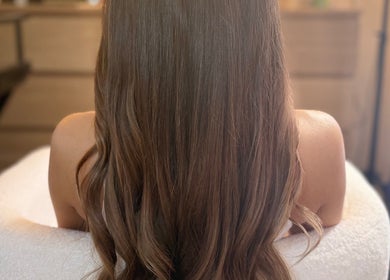 Beautiful styled hair at Macie Jones Studios, Aberdare, Wales, GB showcasing expert hair services.