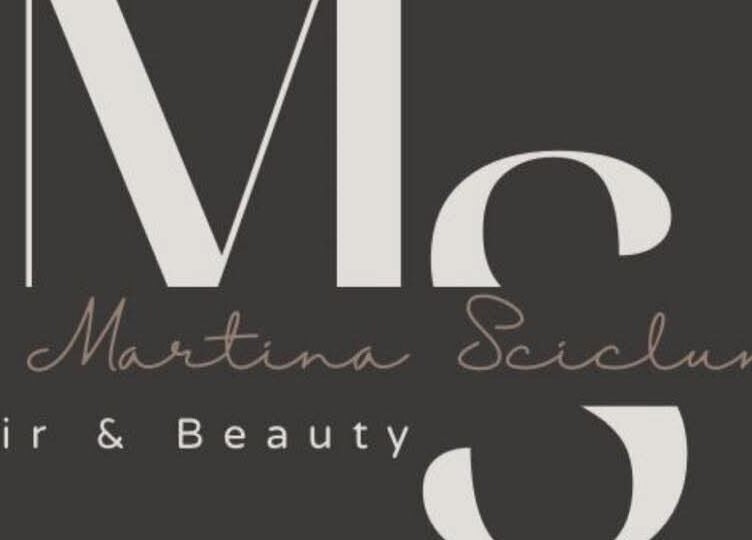 MS Hair&Beauty logo on a dark background, showcasing style in Naxxar, MT.