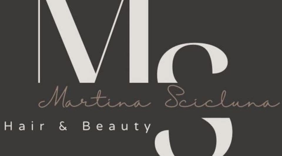 MS Hair&Beauty logo on a dark background, showcasing style in Naxxar, MT.