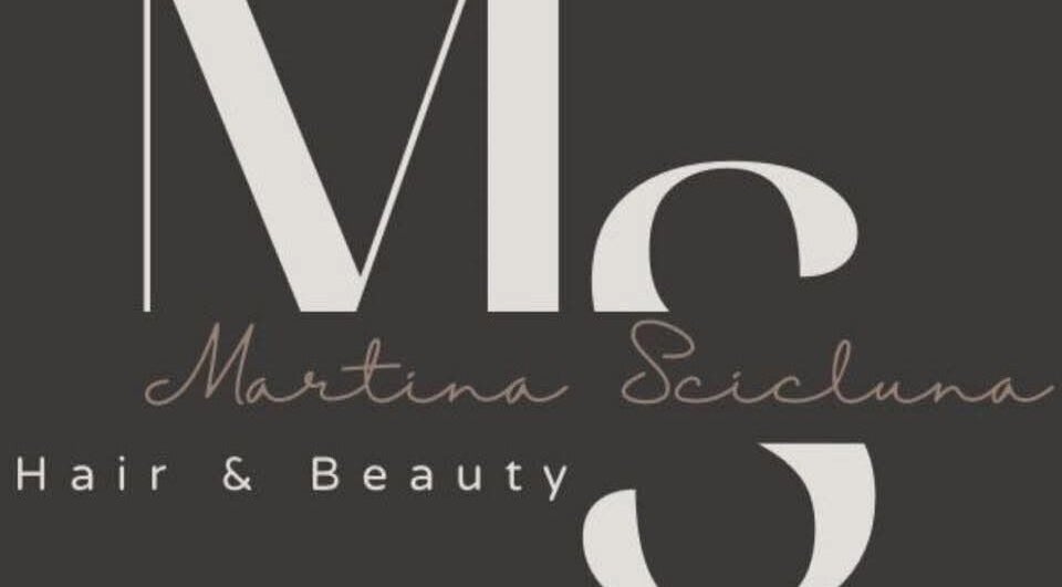 MS Hair&Beauty logo on a dark background, showcasing style in Naxxar, MT.