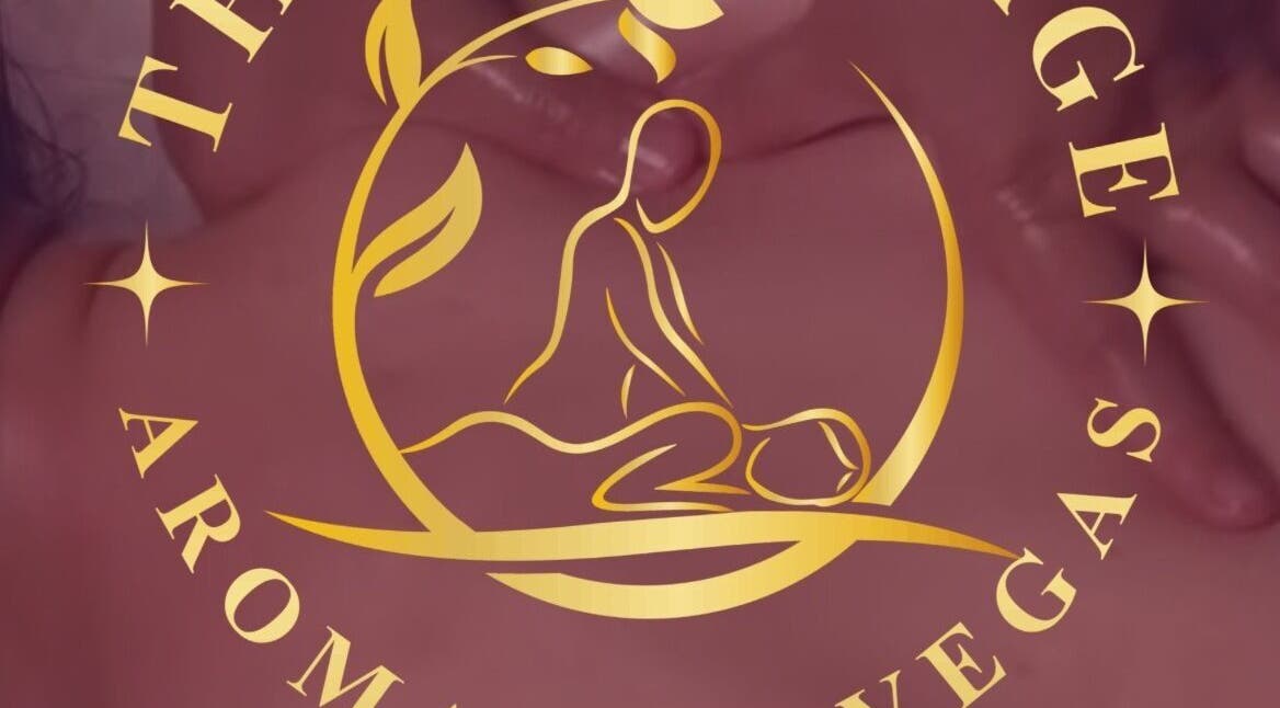 Elegant Thai massage logo at Thai Massage Aroma Las Vegas, 10 min from LV strip, in Las Vegas, Nevada, US.