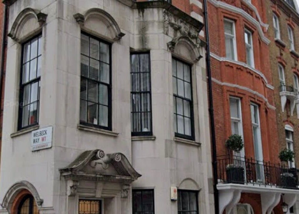 Charming historical building exterior of Lash Extensions London in London, England, GB.