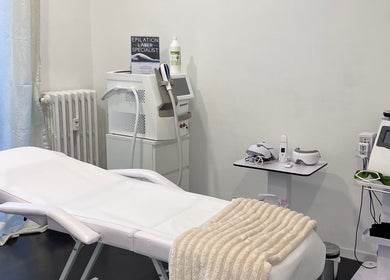 Sala trattamento laser a Ms Mesaskin, Borgaro Torinese, Piemonte, IT.