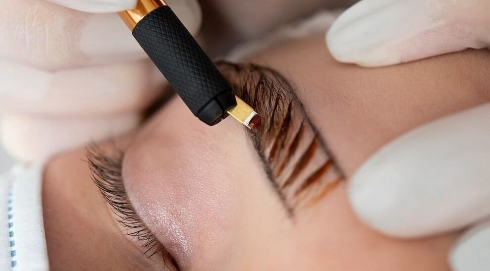 Microblading professionnel chez BEAUTE BIO D'OR, Paris, Île-de-france, FR pour des sourcils parfaits.