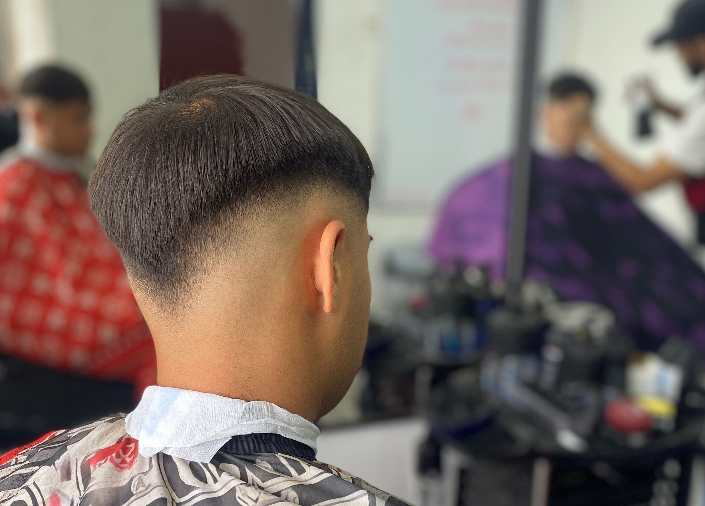 Corte de cabello moderno en Un Acicale con sebinha.ondcuts, San Bernardo, Región Metropolitana, CL.