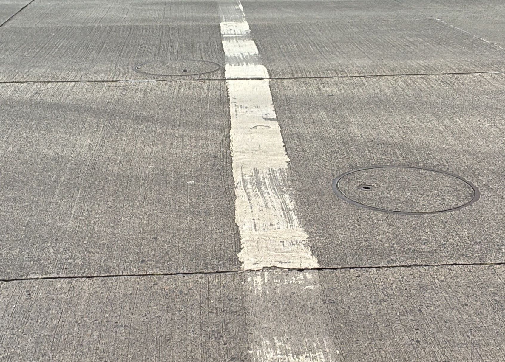 Superficie de concreto cerca de Righo.99, Puerto Montt, Los Lagos, CL.