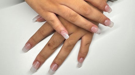 Elegant glossy manicure at Nails By Corrina in Lethbridge Park, New South Wales, AU.