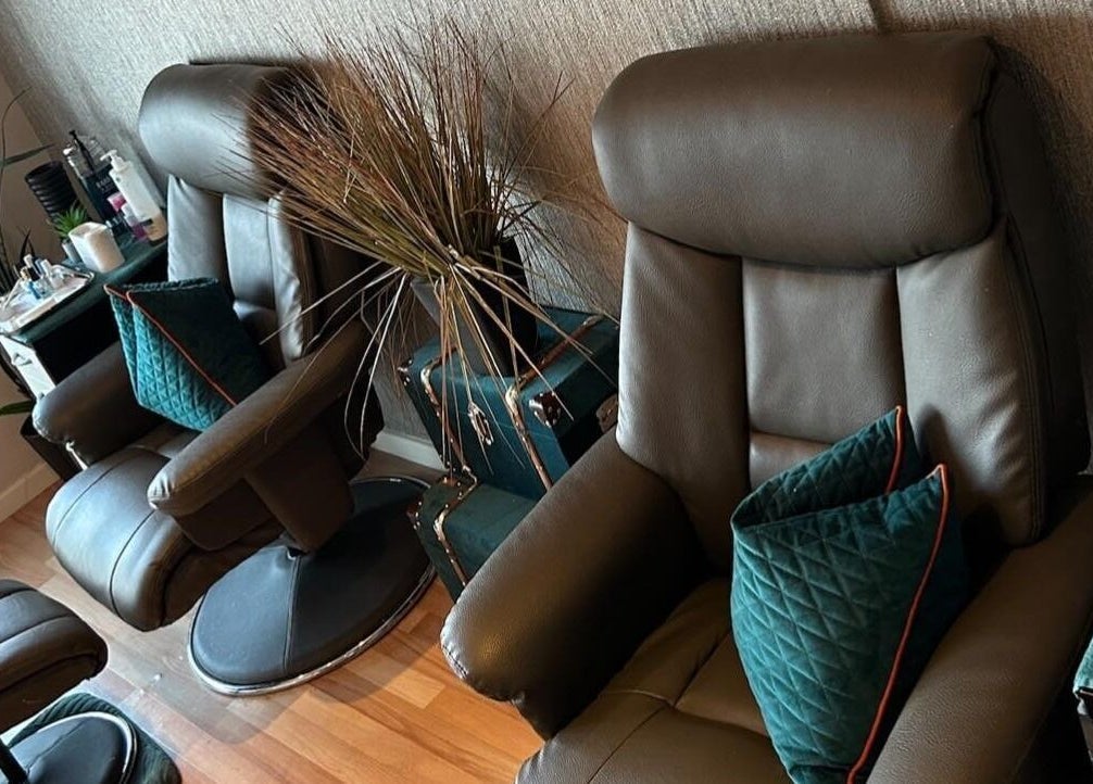 Luxurious seating at The Retreat at Ritual Ramsbottom, Ramsbottom, England, GB, for ultimate relaxation.