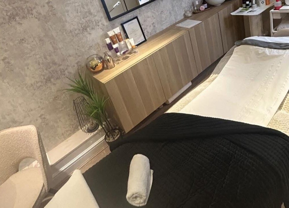 Relaxing massage room at The Retreat at Ritual Ramsbottom, Ramsbottom, England, GB. Cozy ambiance and elegant decor.