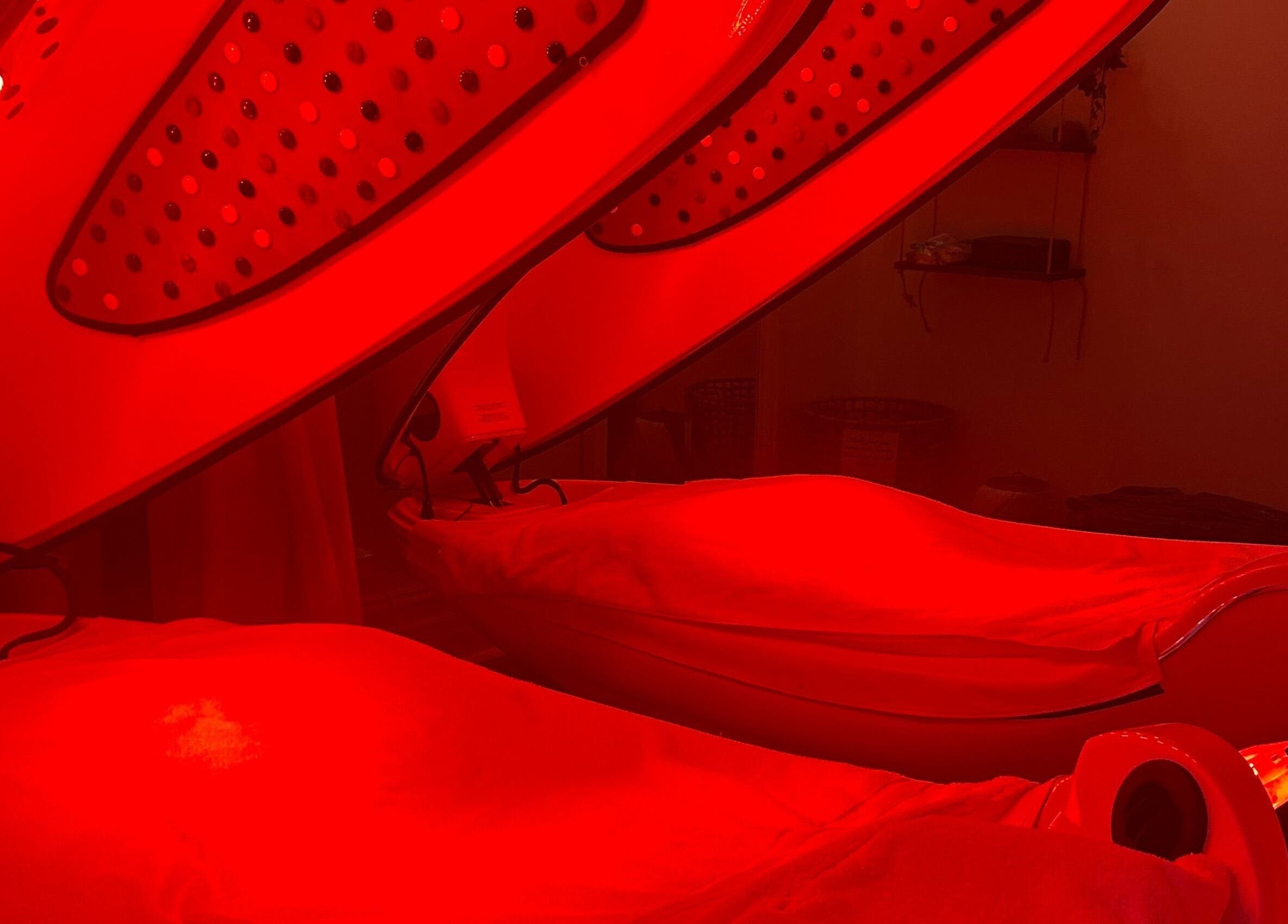 Infrared therapy pods at Palm Beach Wellness Nedlands, Nedlands, Western Australia, AU, enhancing relaxation.
