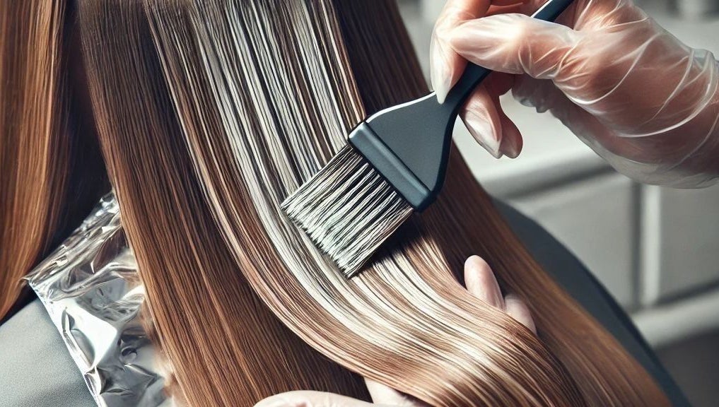 Aplicación de tinte de cabello en Clic Clac, Sant Cugat Del Vallès, Catalunya, ES.