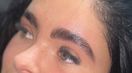 Perfectly sculpted eyebrows at Livray Lounge Cosmetics, Perth, Scotland, GB.