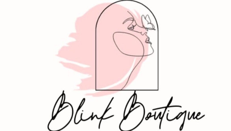 Blink Boutique's elegant logo in Germiston, Gauteng, ZA featuring minimalist pink line art.