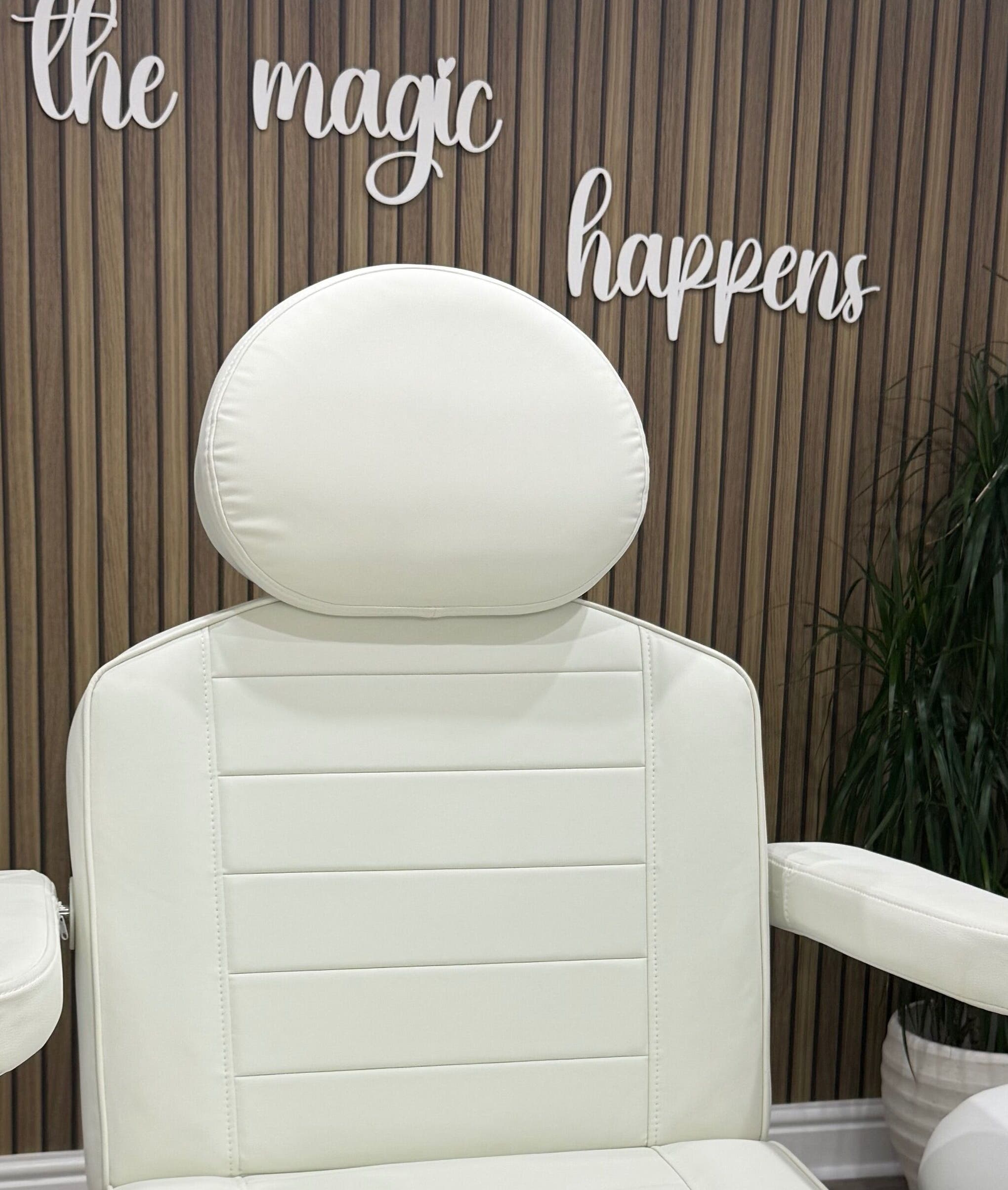 Relaxing wellness chair at Refresh by Ian, Sutton On Sea, England, GB, where the magic happens.