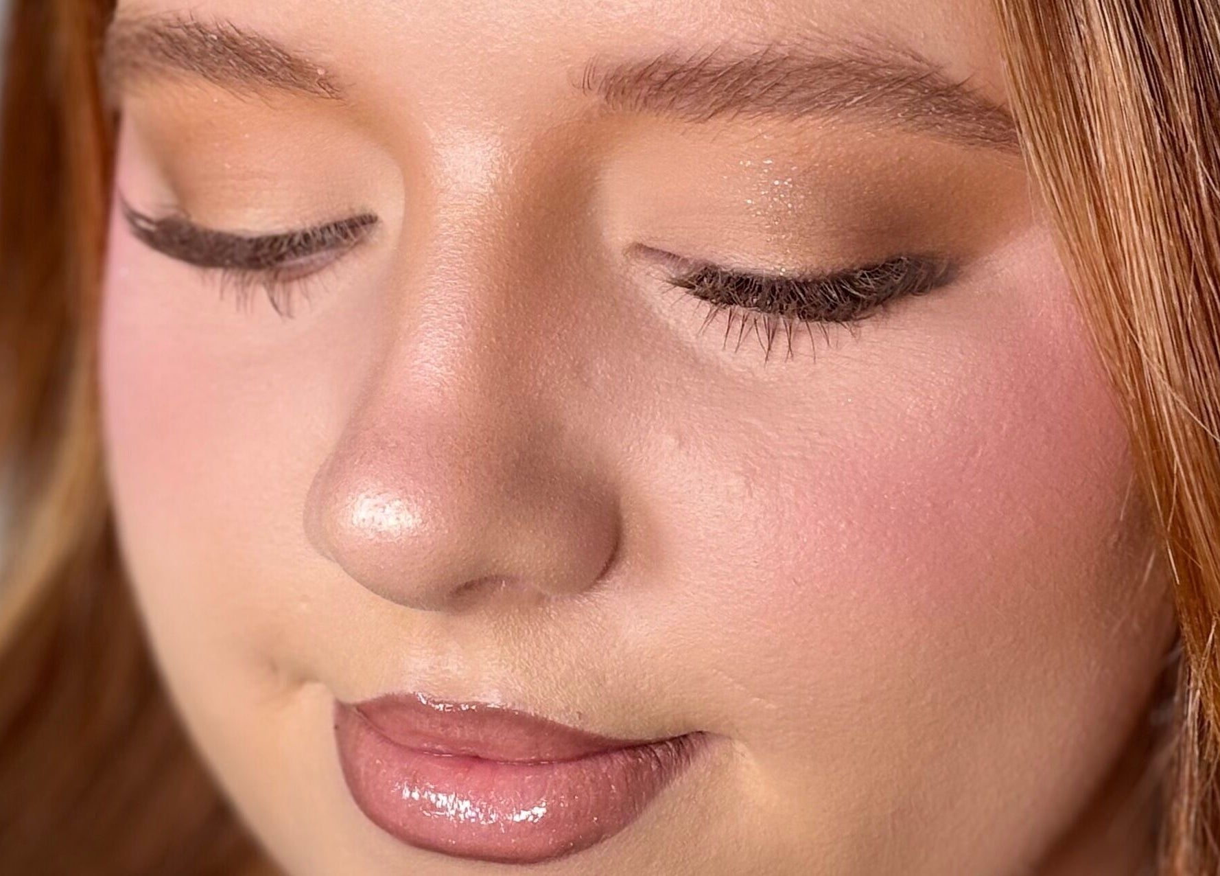 Close-up of a model with flawless makeup by Makeup By Ruby, Chesterfield, England, GB.