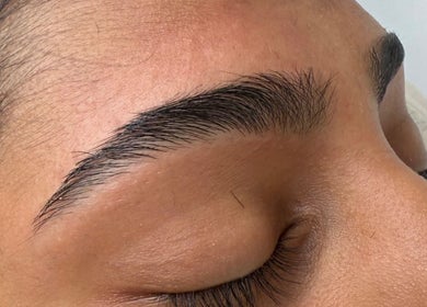 Perfectly shaped brows at Beauty by Gonzàlez, West Bridgford, England, GB.