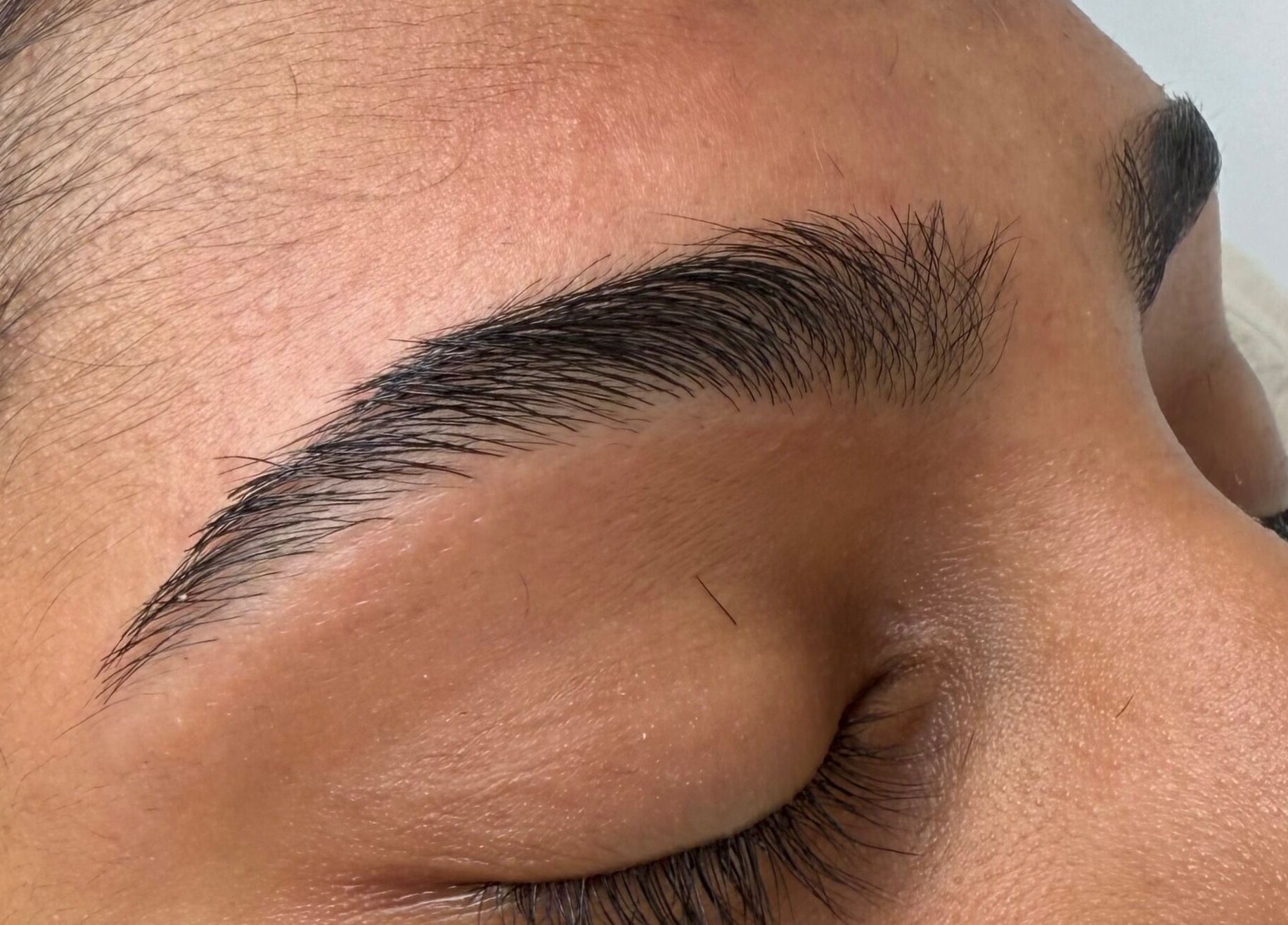 Perfectly shaped eyebrows at Beauty by Gonzàlez, West Bridgford, England, GB.