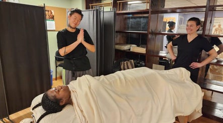Tranquil massage experience at Body in Mind Massage Institute - West New York, NJ, US, showcasing relaxation and care.
