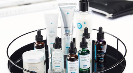 Collection of skincare serums displayed at La Maison Beauté, Melbourne, Victoria, AU for enhanced beauty care.