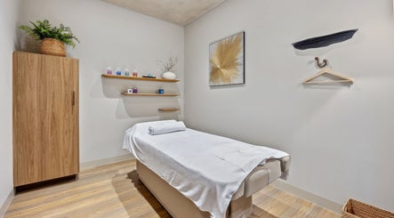 Relaxing massage room at Local Massage & Reflexology Wembley, Western Australia, AU, with a cozy treatment table.