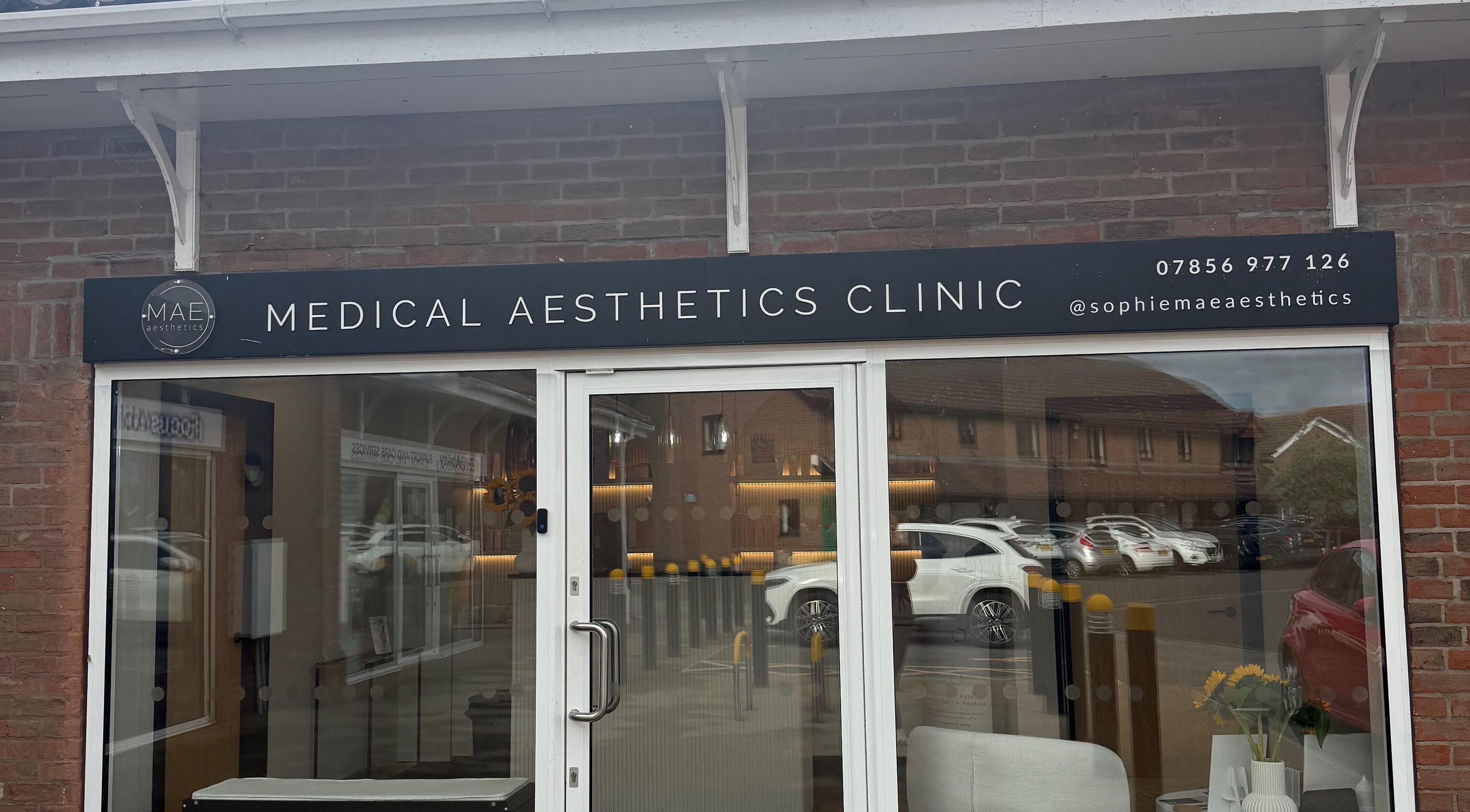 Entrance of ByMorgan's Medical Aesthetics Clinic located in Welton, England, GB.