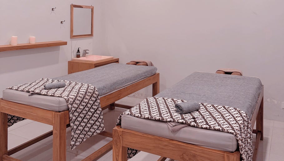 Relaxing massage tables at KU Salon and Spa, Nusa Tenggara Barat, Nusa Tenggara Barat, ID.