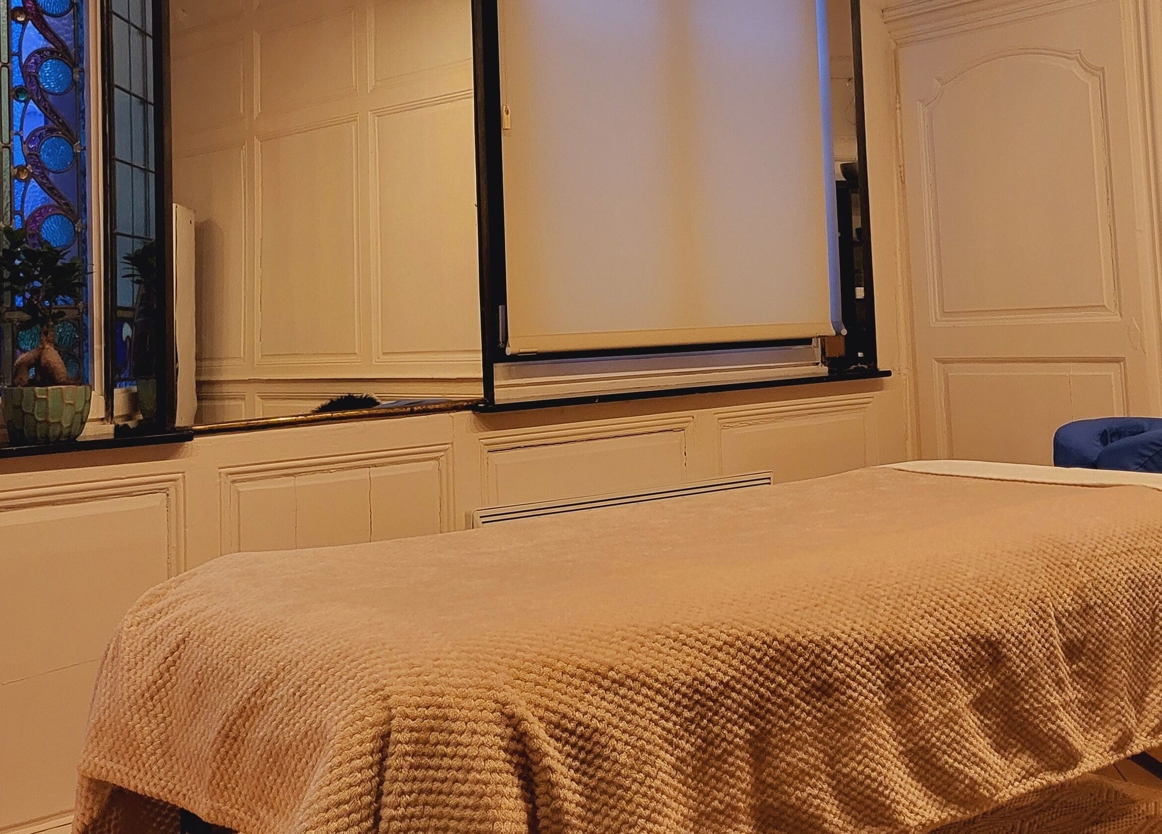 Salle de massage relaxante chez L'harmonie En Vous, Dunkerque, Hauts-de-france, FR.