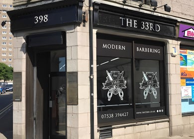 Gia beauty venue in Aberdeen, Scotland, GB featuring stylish signage and window displays.