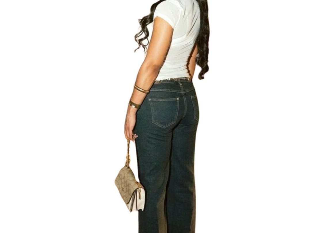 Fashionable woman at Bad & Boujee Hair - Westfield Carousel, Cannington, Western Australia, AU.