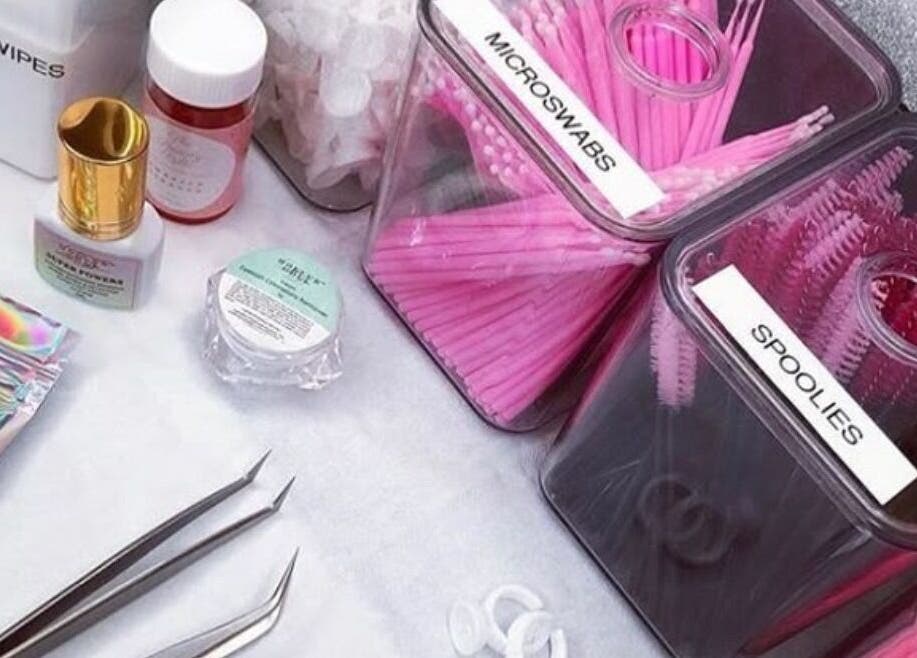 Lash tools and accessories at The Lash Alchemist, Montego Bay, St. James Parish, JM.