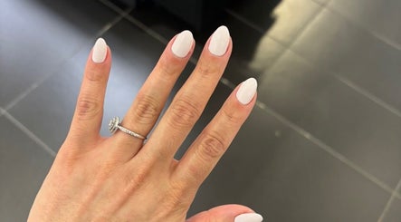 Perfectly manicured nails at The Nail Bar in Brampton, Ontario, CA showcasing refined elegance.