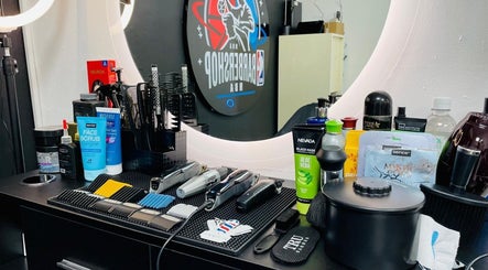 Grooming tools and products at NBA Barbershop Bonaire, Kralendijk, Bonaire, BQ, showcasing quality service.
