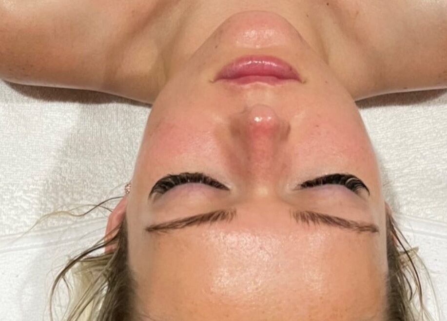 Facial treatment at Naked Skin Space, Glenmore Park, New South Wales, AU. Experience soothing relaxation and skin rejuvenation.