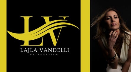 Logo Lajla Vandelli Hairdresser con cliente, Francavilla Al Mare, Abruzzo, IT.