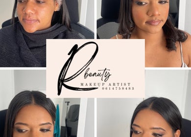 Makeup transformations showcasing R Beauty expertise in Cape Town, Western Cape, ZA.