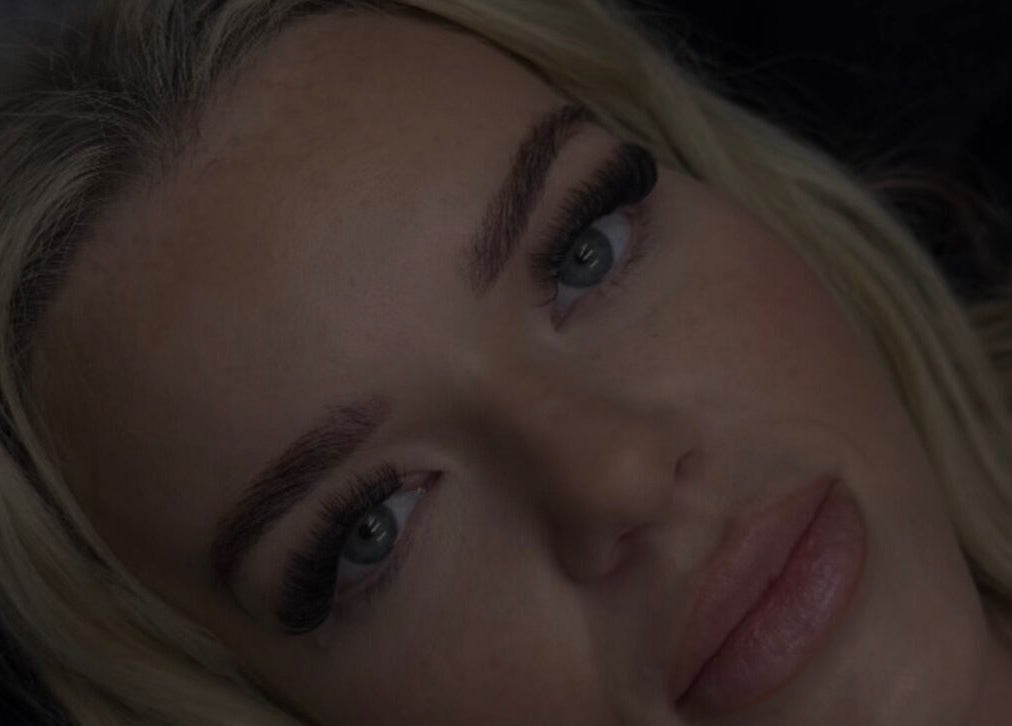 Close-up of lush eyelashes at Lash By GH, Whitwell, England, GB, showcasing premium beauty services.