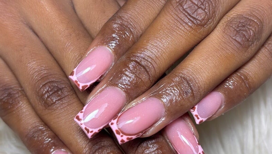 Stylish pink manicure at Pinkie Polish Nail Room, Saint Michael, BB.