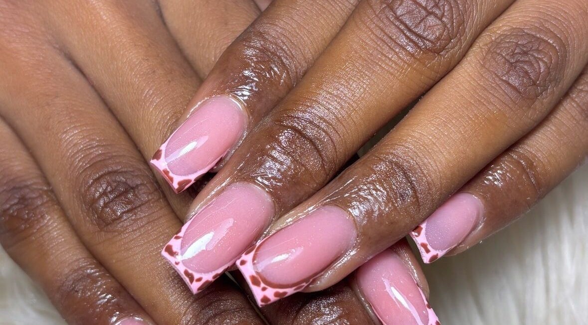 Stylish pink manicure at Pinkie Polish Nail Room, Saint Michael, BB.