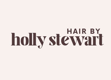 Logo of Hair by Holly Stewart, a beauty venue in Nambour, Queensland, AU.
