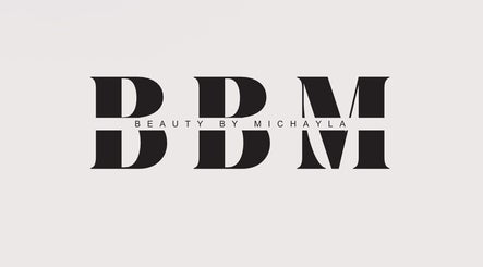 BEAUTYBYMICHAYLA logo featuring bold letters in Ulladulla, New South Wales, AU.