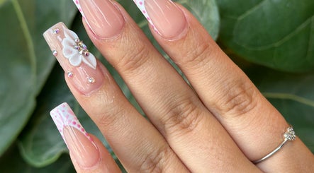 Elegant floral nail art at Turbo Nails - Burnsville, MN. Discover beauty in Burnsville, Minnesota, US.