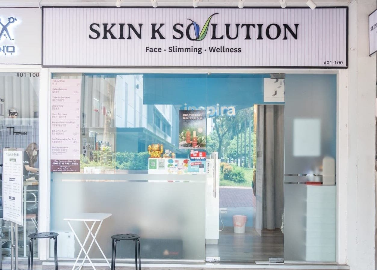 Front view of Skin K Solution Beauty in Singapore, Singapore, SG with a welcoming entrance.