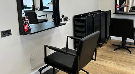 Modern styling chair at Defined Aesthetics & Beauty, Gamlingay, England, GB. Elegant design and comfort.