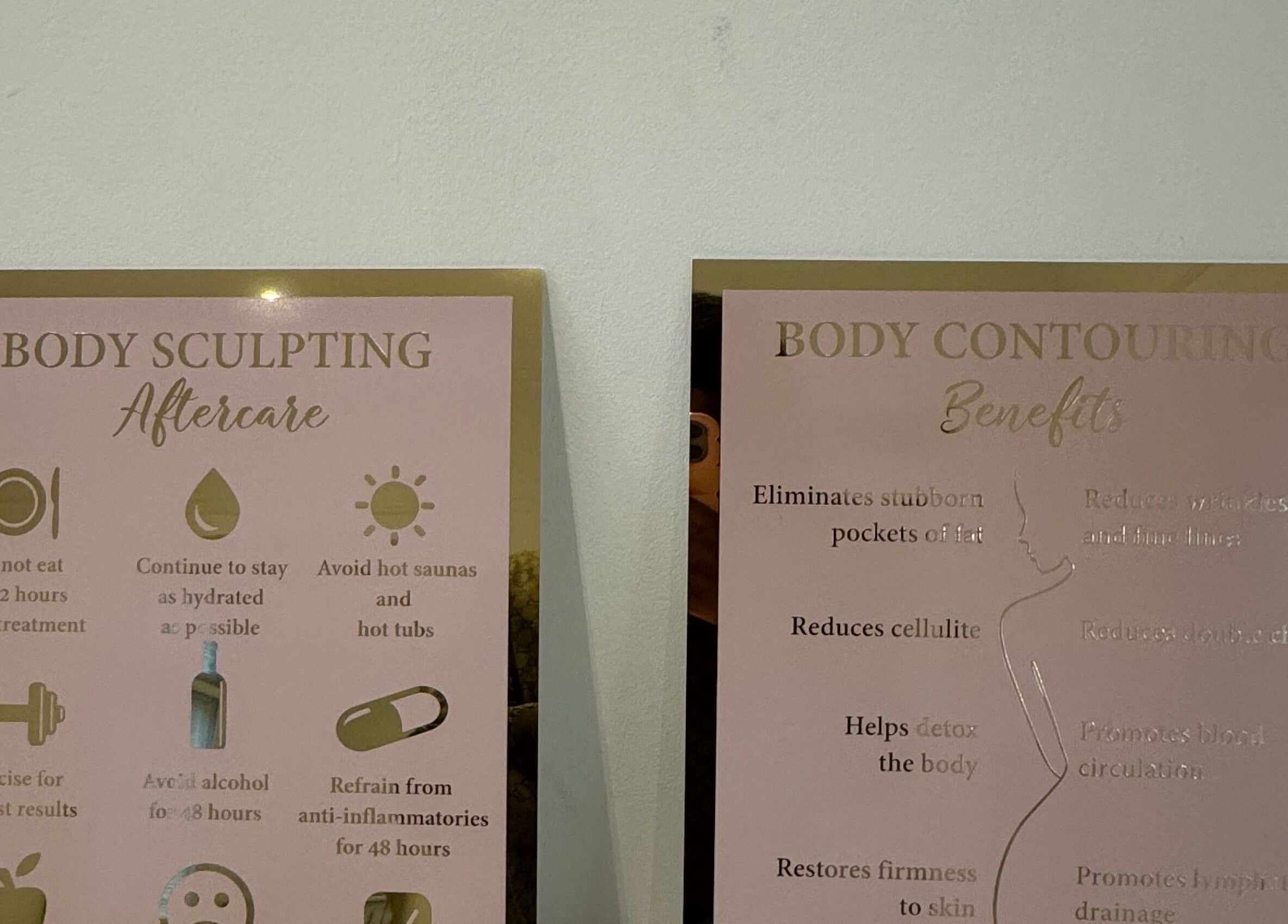 Body sculpting and contouring guides at Balanced Sculpt, Birmingham, England, GB.