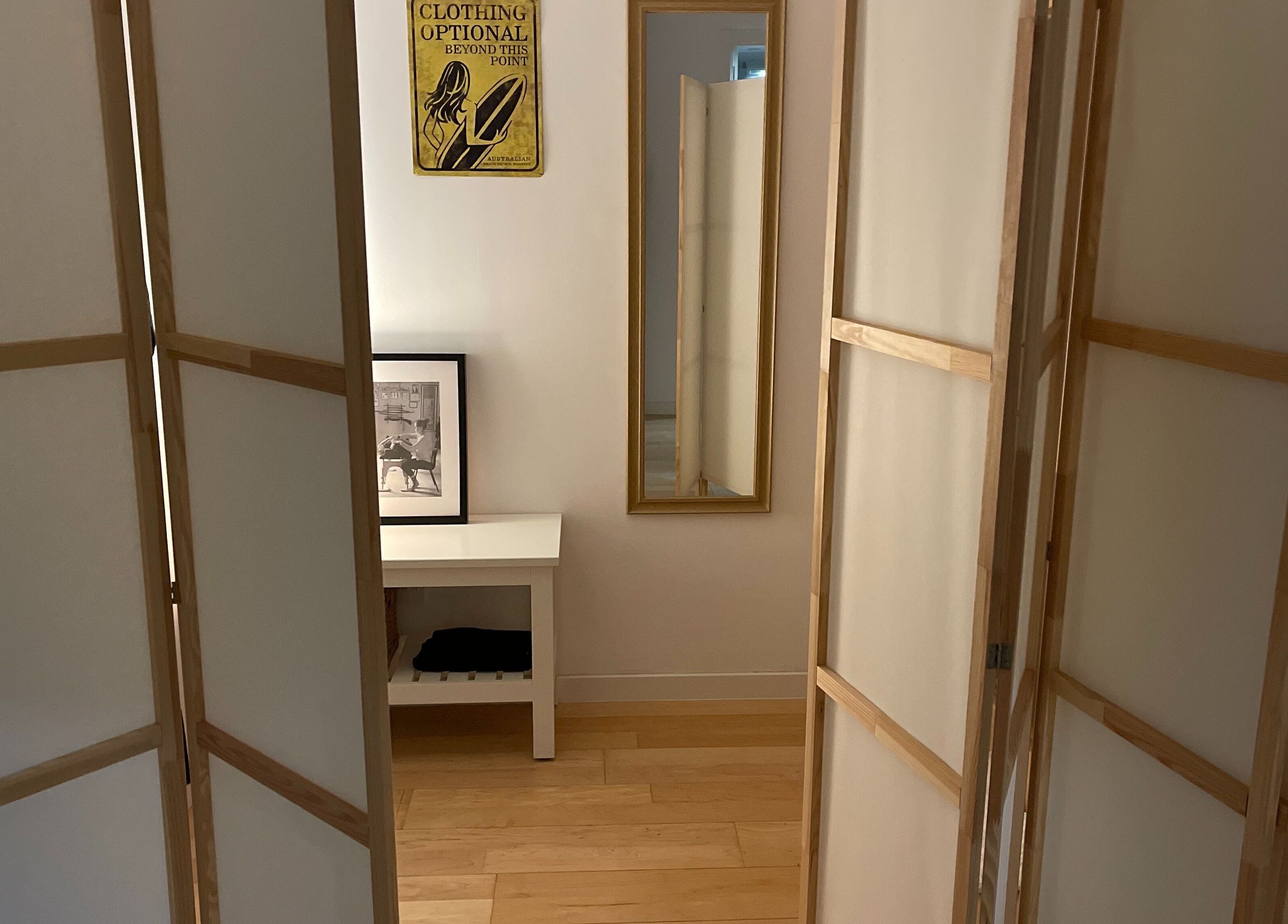 Private relaxation space at Kobido Mallorca, Palma, Illes Balears, ES with minimalist decor.