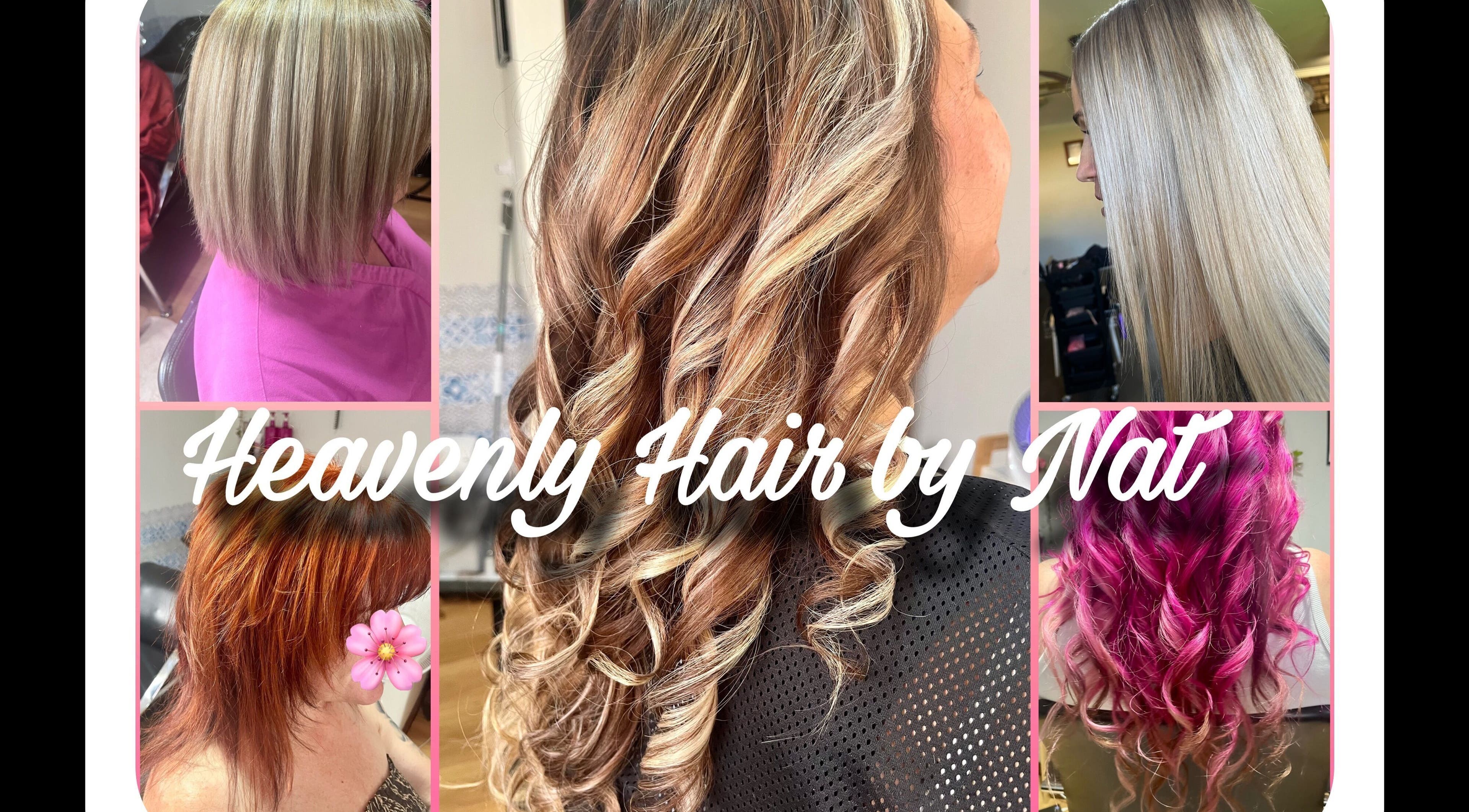 Diverse hairstyles showcased at Heavenly Hair, Dudley Park, Western Australia, AU.