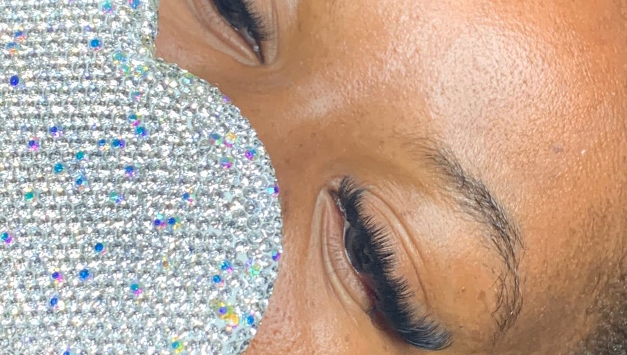 Elegant lash extensions at The Elegance Bootique in St. Catharines, Ontario, CA. Beauty and style highlight.