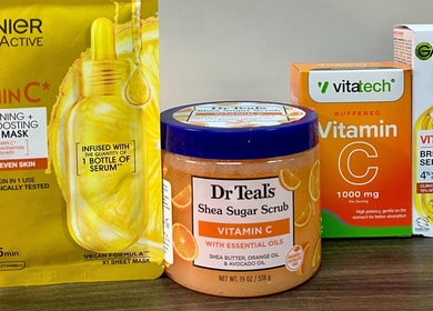 Vitamin C products at Glaze Beauty Studio, Lusaka, Lusaka Province, ZM, enhancing skincare collection.