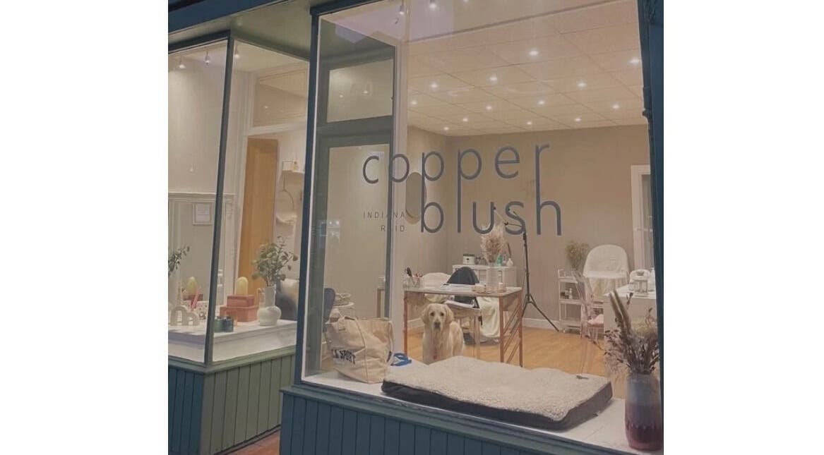 Chic salon storefront of Hair by Heather in Crieff, Scotland, GB showcasing interior elegance.